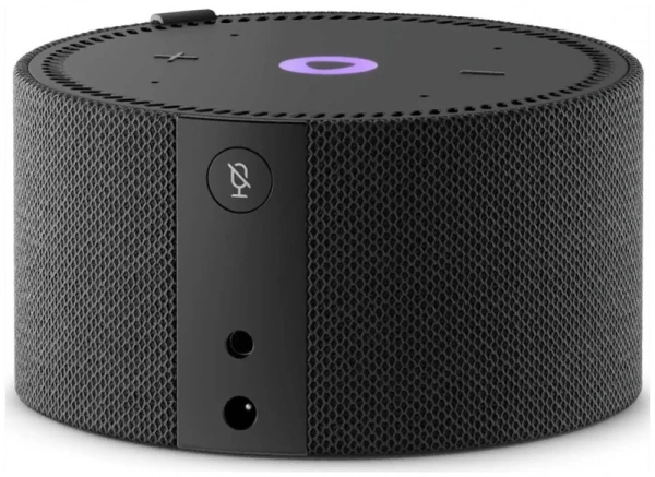 Акустическая система Яндекс.Станция Мини 2 с Алисой (Черный, с часами)